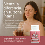 FemPro Probiótico Vaginal Masticable