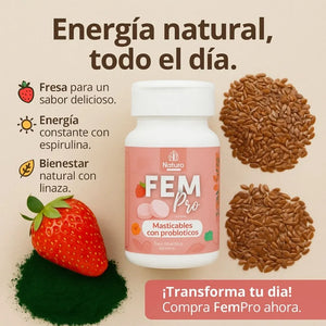 FemPro Probiótico Vaginal Masticable