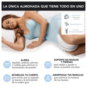 DormiZen - Almohada Ortopédica para Piernas y Rodillas.